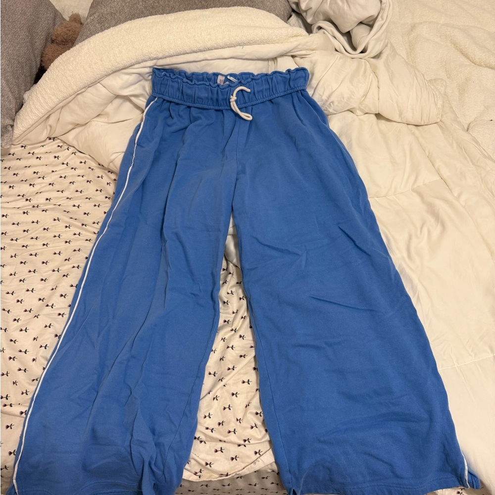 Urban Outfitters Blue Wide Leg Pants